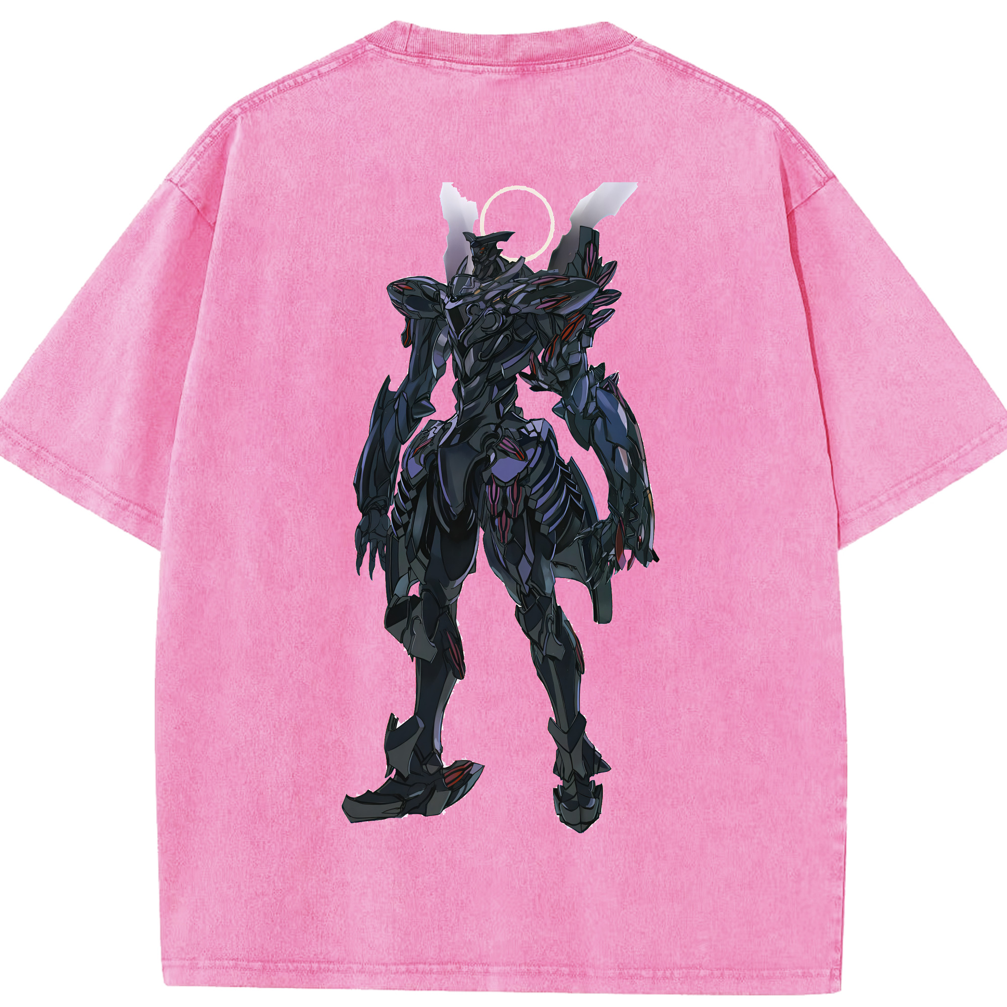 （画像用） EVA 新世紀エヴァンゲリオン 綿100% ヴィンテージ風 半袖Tシャツ（背面プリント）